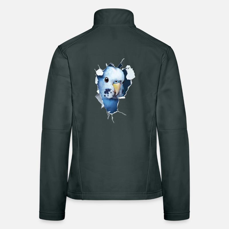 Budgerigar Women's Softshell Jacket