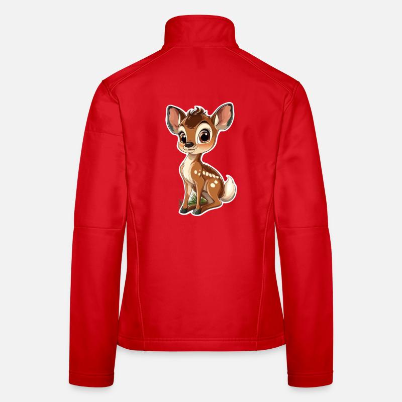 roe deer Women's Softshell Jacket