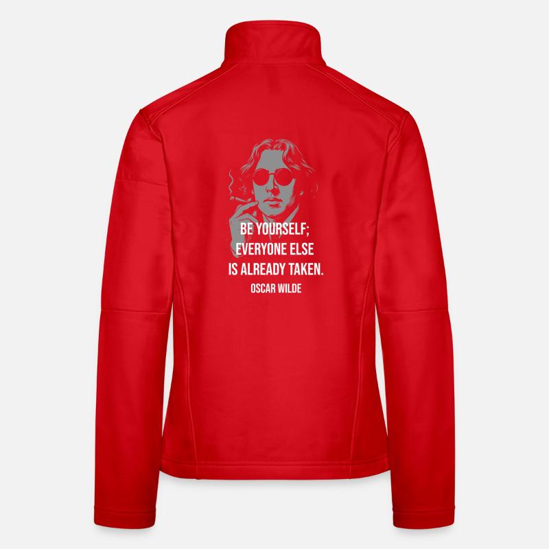 Sei du selbst, Oscar Wilde Tee Frauen Softshelljacke