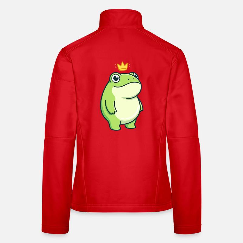 King Croak – Classic minimalist design Women's Softshell Jacket