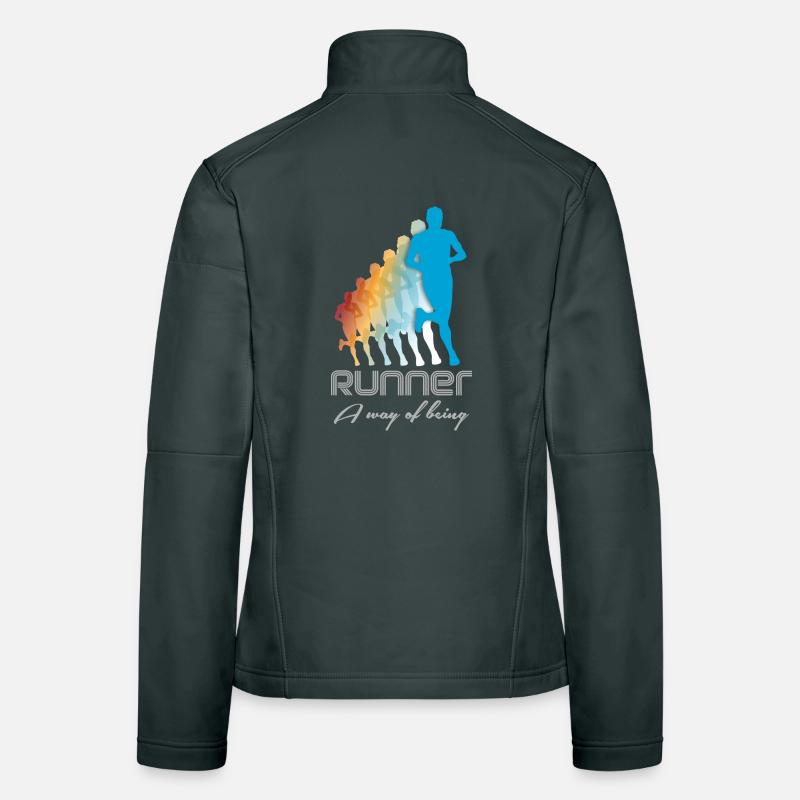 course Veste en tissu softshell Femme