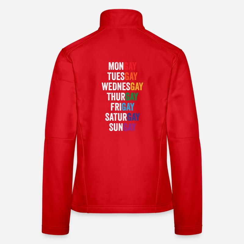 LGBT Pride Month - Mongay, Dienstag... Frauen Softshelljacke