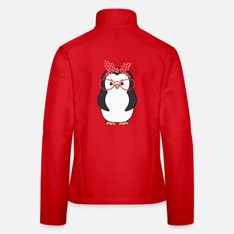Pinguin Pinguine Frauen Softshelljacke