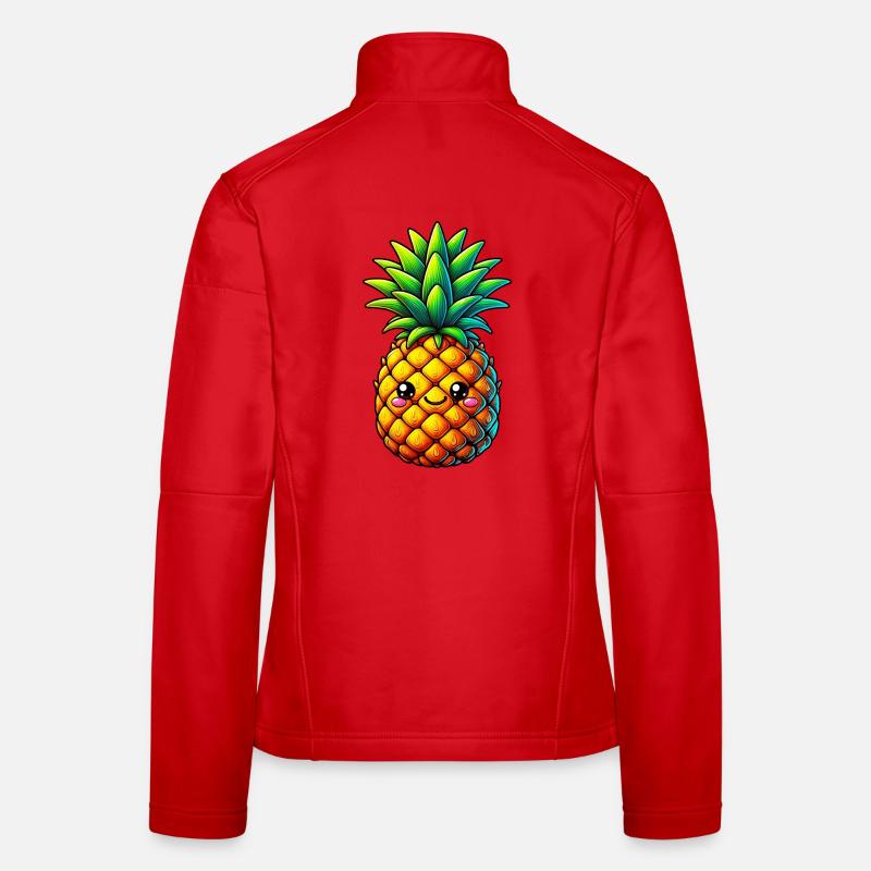 Ananas Frauen Softshelljacke