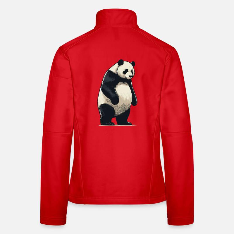Panda Frauen Softshelljacke