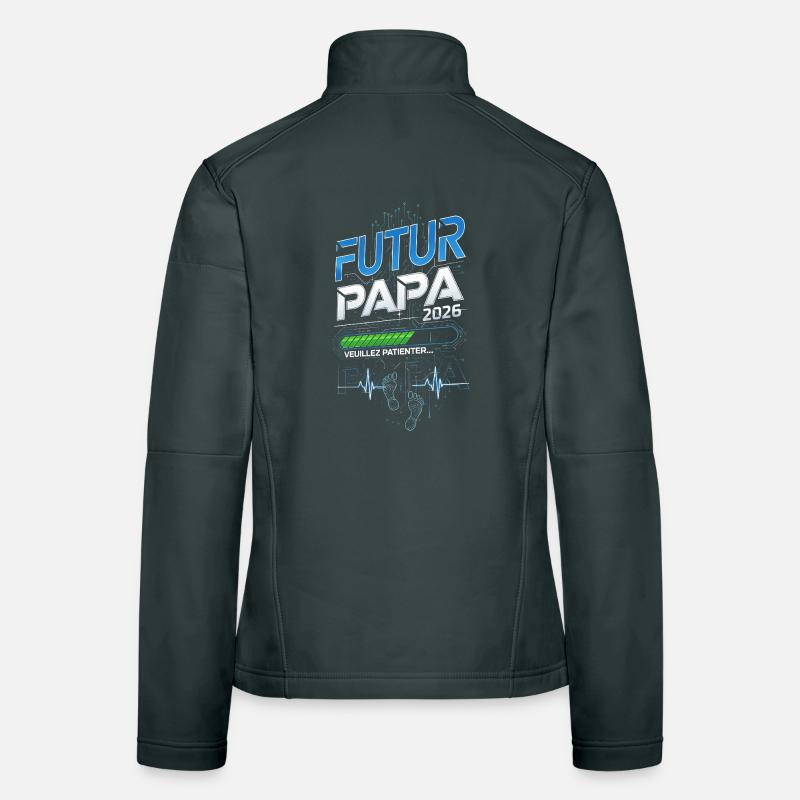 Futuro papà 2026 Giacca softshell da donna
