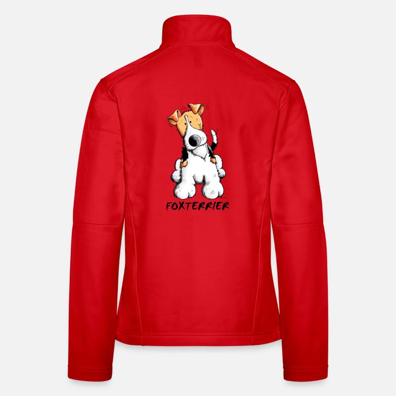 Fiffi der Foxterrier Frauen Softshelljacke