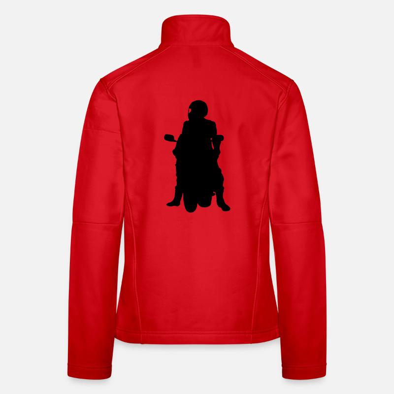 Biker Frauen Softshelljacke