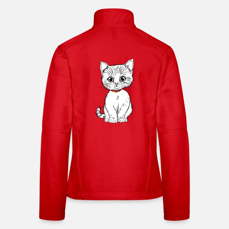 white Women's Softshell Jacket