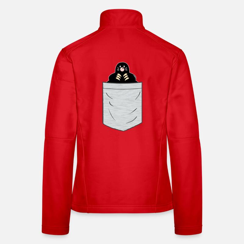 Mole Breast Pocket Women's Softshell Jacket