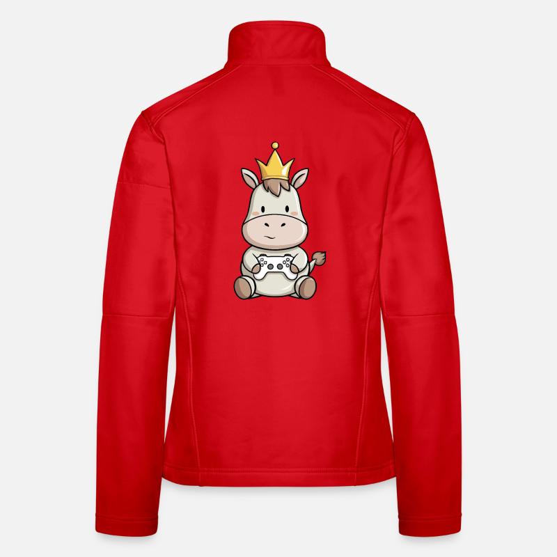 controller esel krone Frauen Softshelljacke