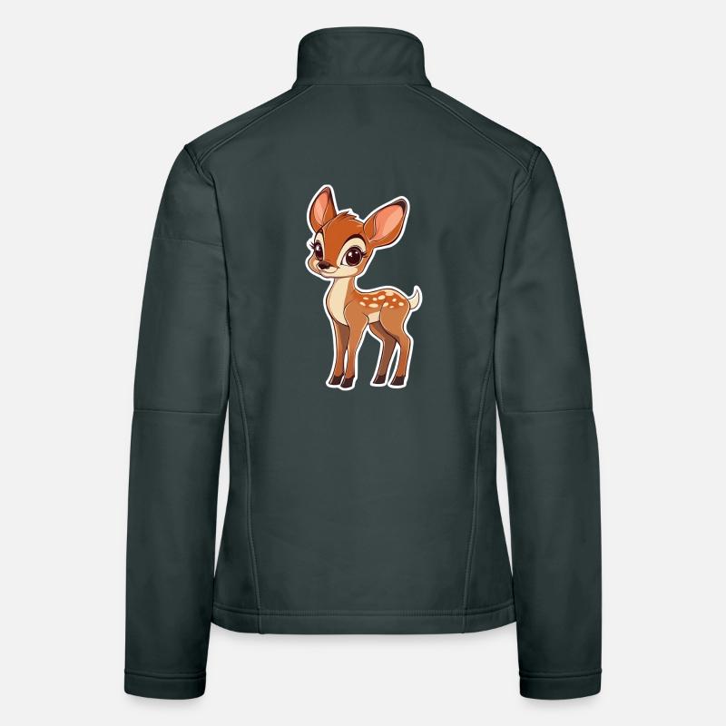 roe deer Women's Softshell Jacket