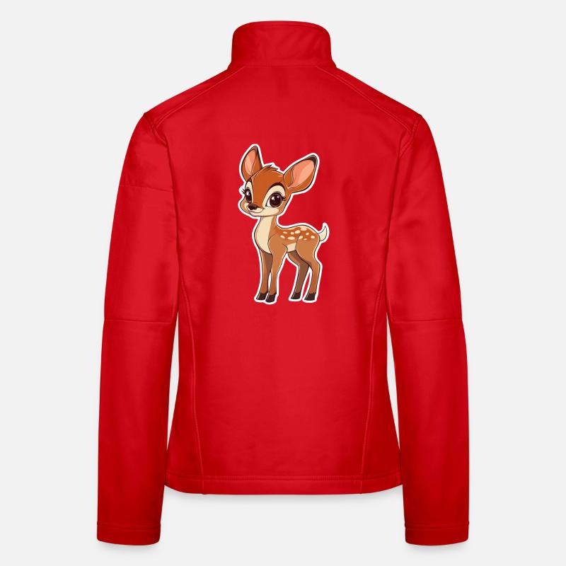 roe deer Women's Softshell Jacket