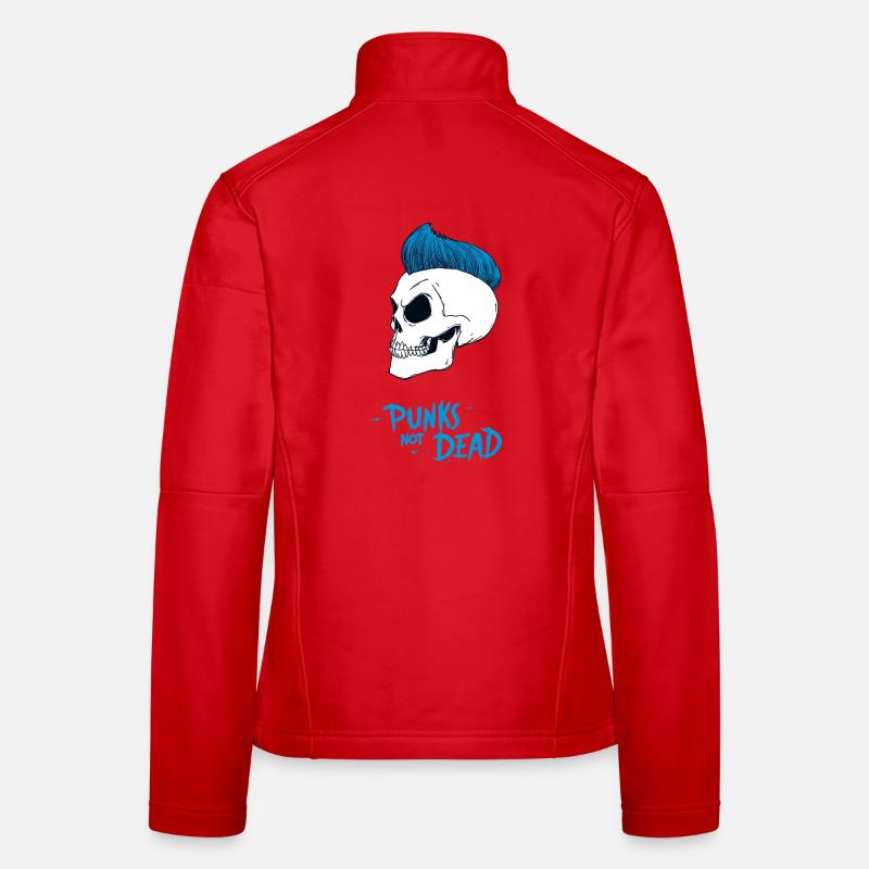 PUNKS NOT DEAD #2 - steam punk'n'roll Veste en tissu softshell Femme