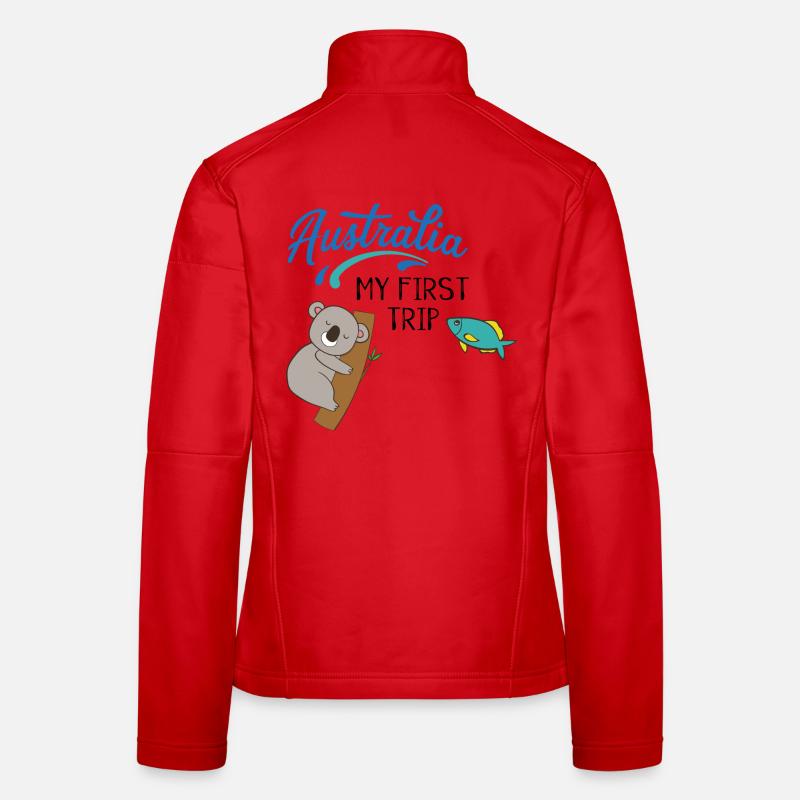 Australia Women's Softshell Jacket