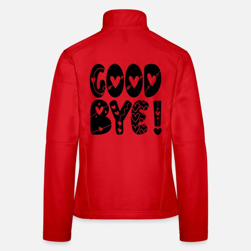 GOODBYE FAREWELL Women's Softshell Jacket