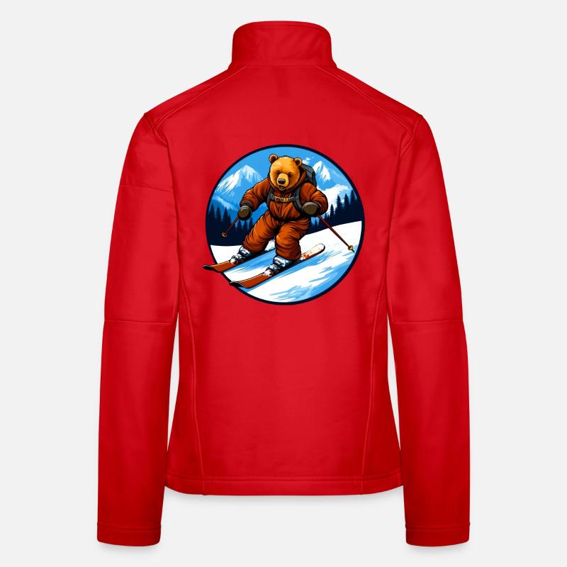 Ski Bears Women's Softshell Jacket