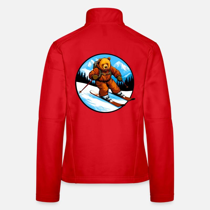 Ski Bear Women's Softshell Jacket