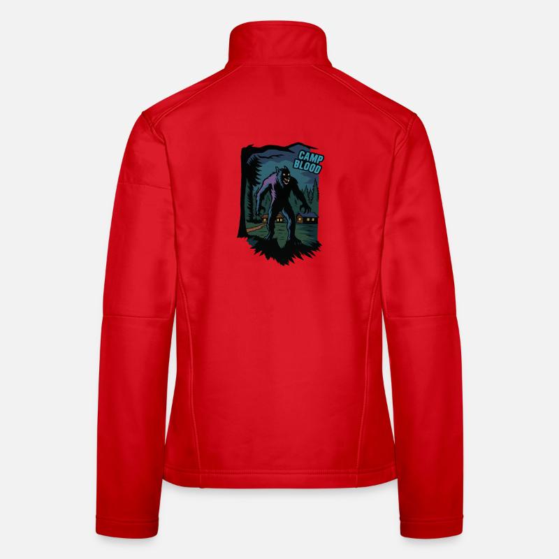 Blut im Schattenwolfslager Frauen Softshelljacke