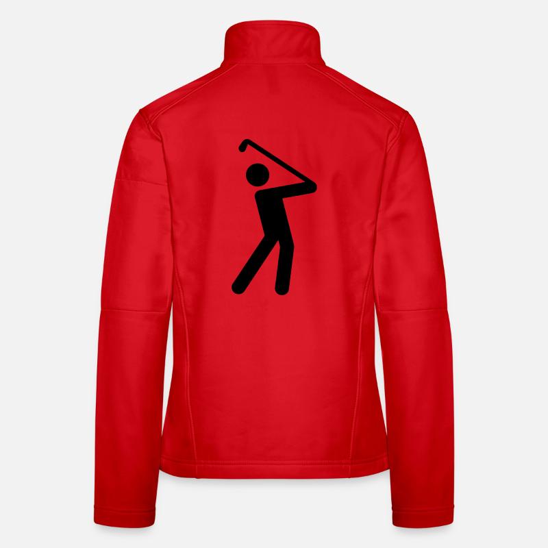 golfe Veste en tissu softshell Femme
