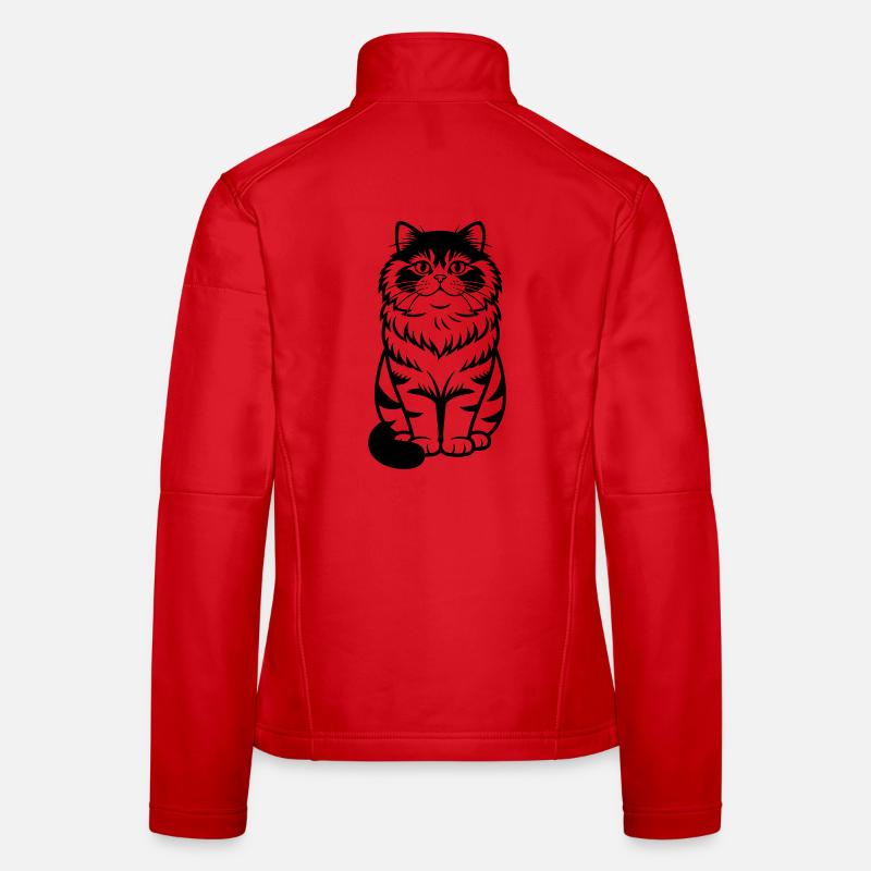 Perserkatze Frauen Softshelljacke