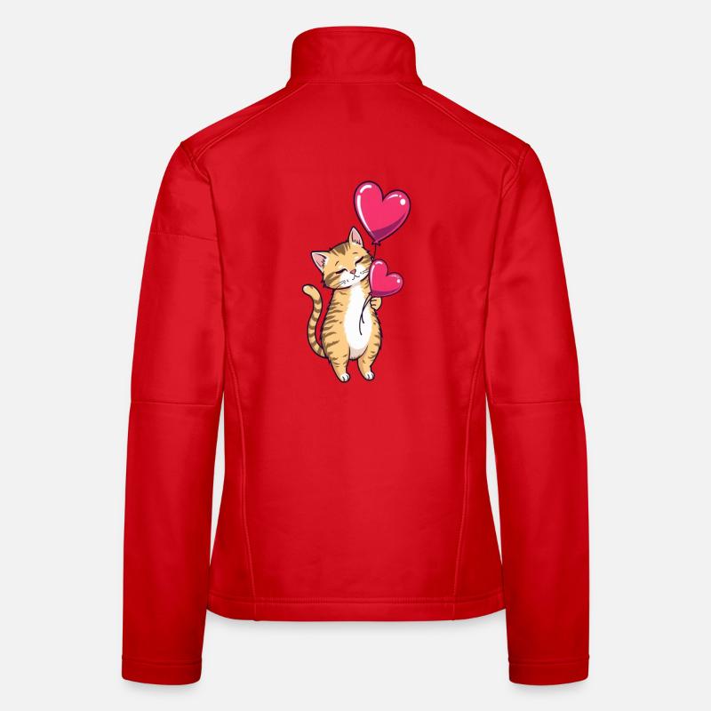Muttertags Geschenk Mutter Muttertag Geschenkidee - Frauen Softshelljacke - Rot
