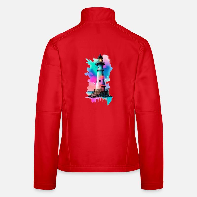 Phare Veste en tissu softshell Femme