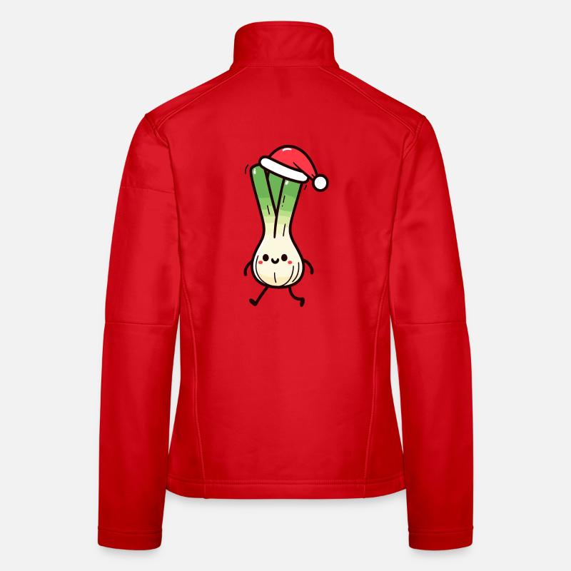 Linge de Noël de Saint-Nicolas Veste en tissu softshell Femme