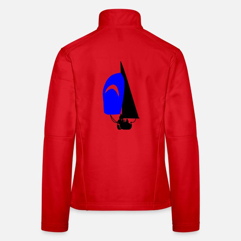 Segelboot Frauen Softshelljacke