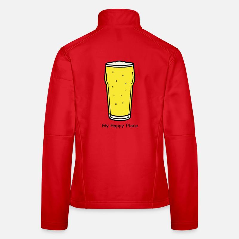 Graphique Golden Draft Pint Veste en tissu softshell Femme