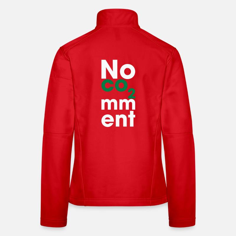 Aucun commentaire sur le CO2 – Déclaration sur l’énergie propre Veste en tissu softshell Femme
