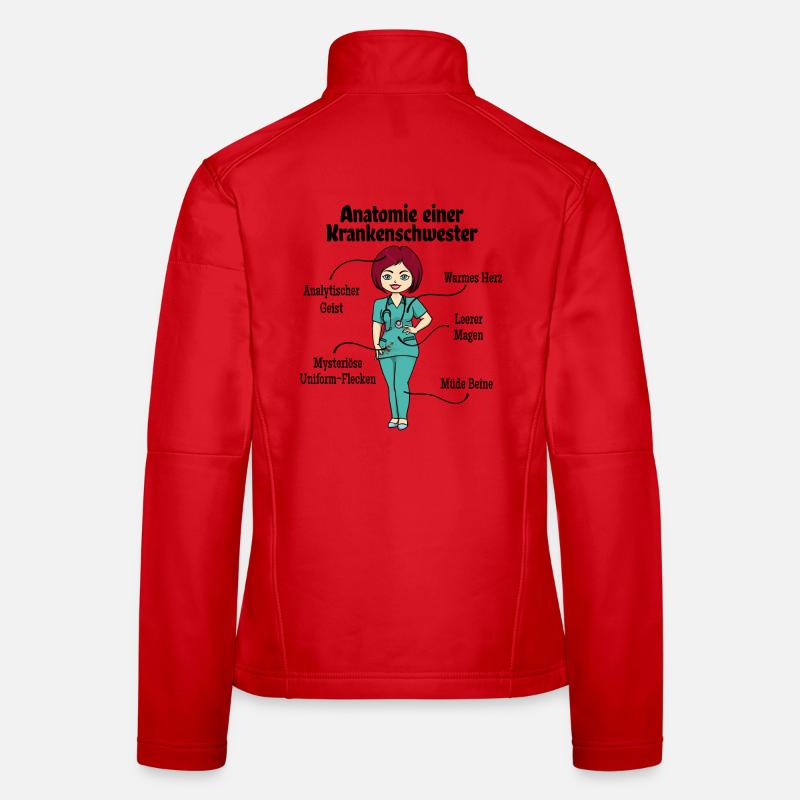 Krankenschwester Spital Pflegerin Sozialberuf Frauen Softshelljacke