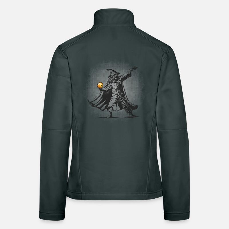 The orb thrower Women's Softshell Jacket