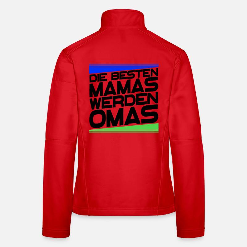 Gratulation Oma Statement Großmutter Alles Gute Frauen Softshelljacke