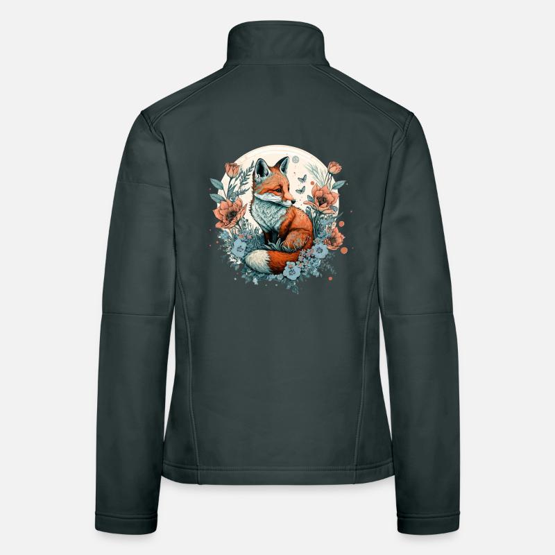 Renard Veste en tissu softshell Femme