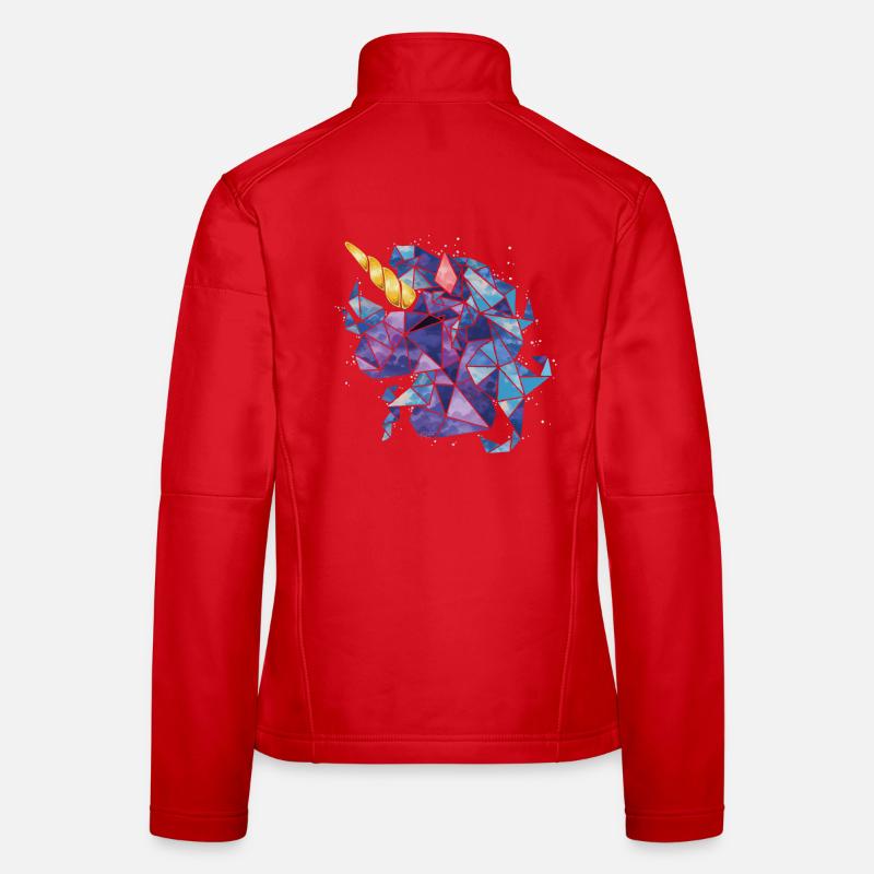 Einhorn Luna Chibi Kind Frauen Softshelljacke
