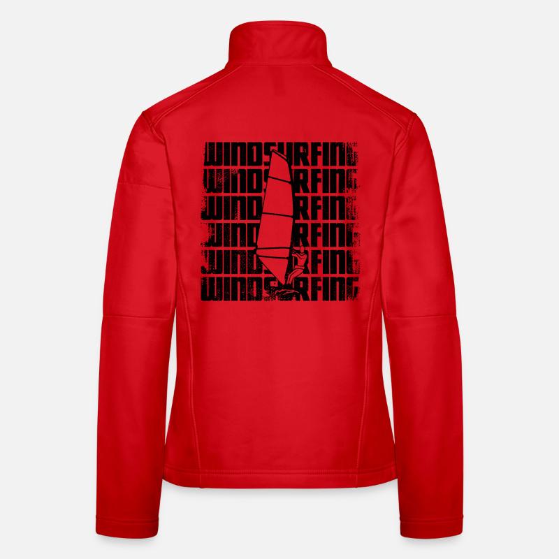Windsurfer Frauen Softshelljacke