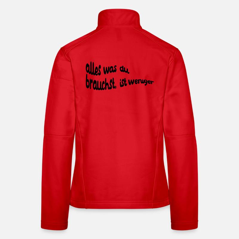 Umweltschützer Umwelt Statement Erde Umweltschutz - Frauen Softshelljacke - Rot
