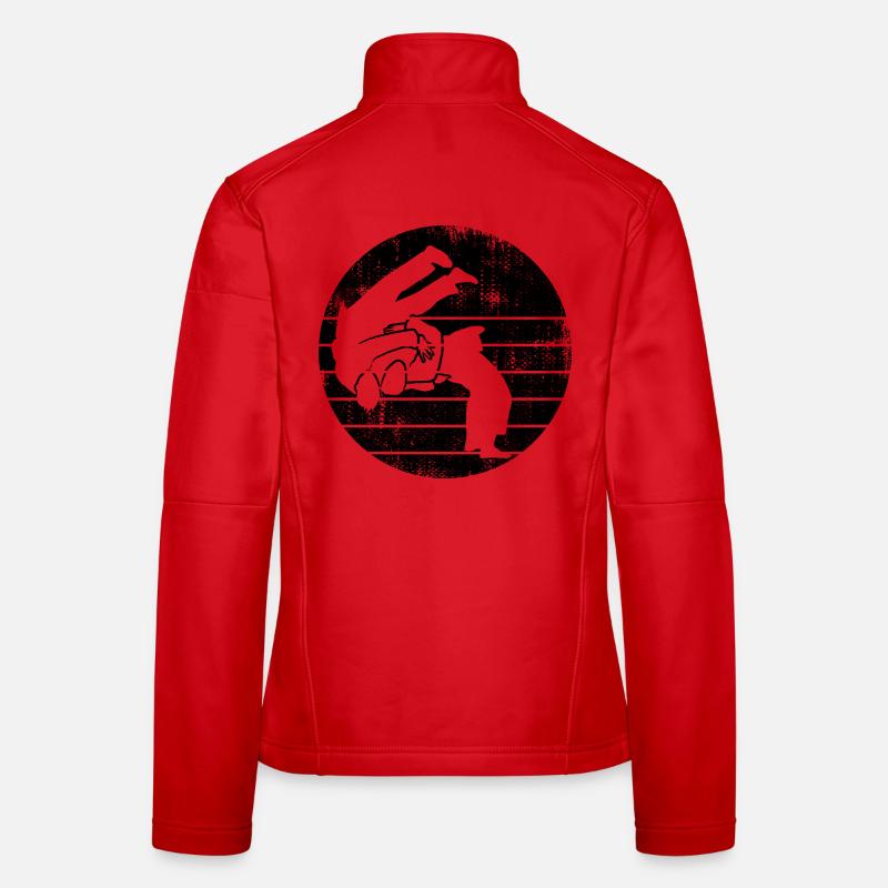 Judo fighters Women's Softshell Jacket