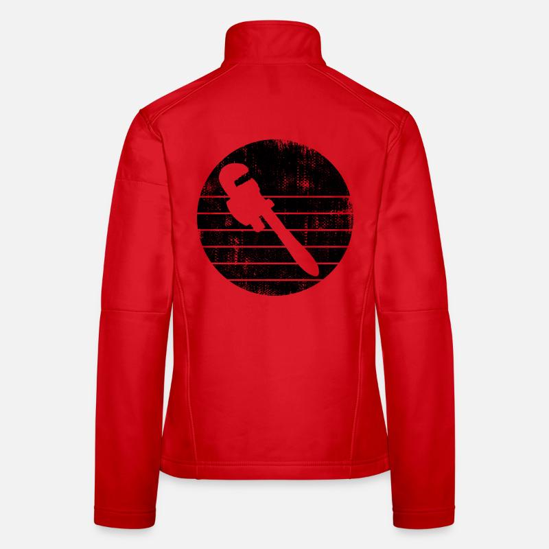 Pipe wrench Women's Softshell Jacket