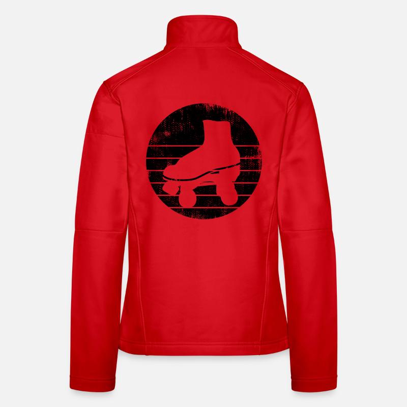 Roller Skates Sketch Women's Softshell Jacket
