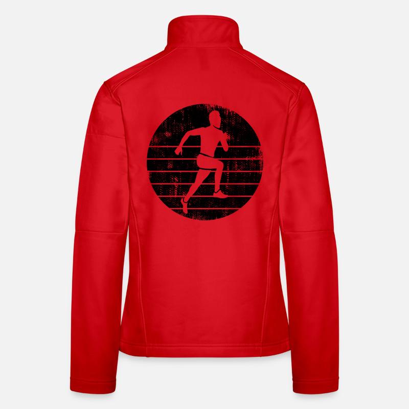 Runner Sketch Women's Softshell Jacket