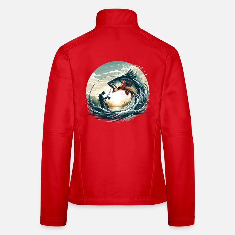 Fishing Angler Dynamics Gift Women's Softshell Jacket