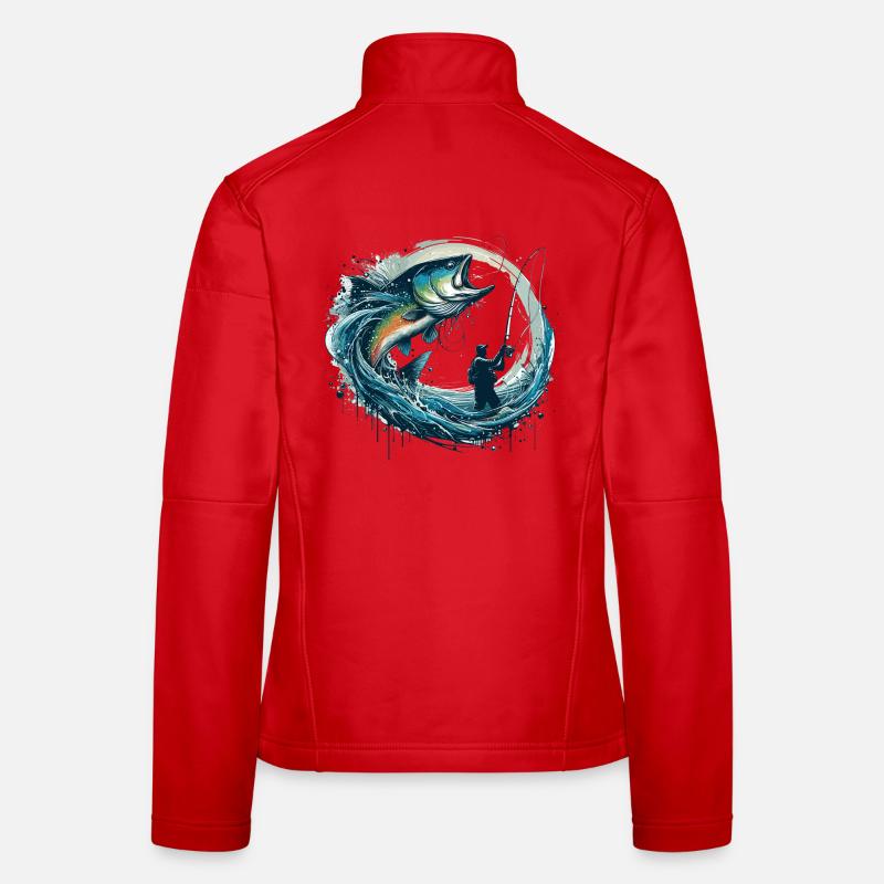 Fishing Dynamic Gift Women's Softshell Jacket