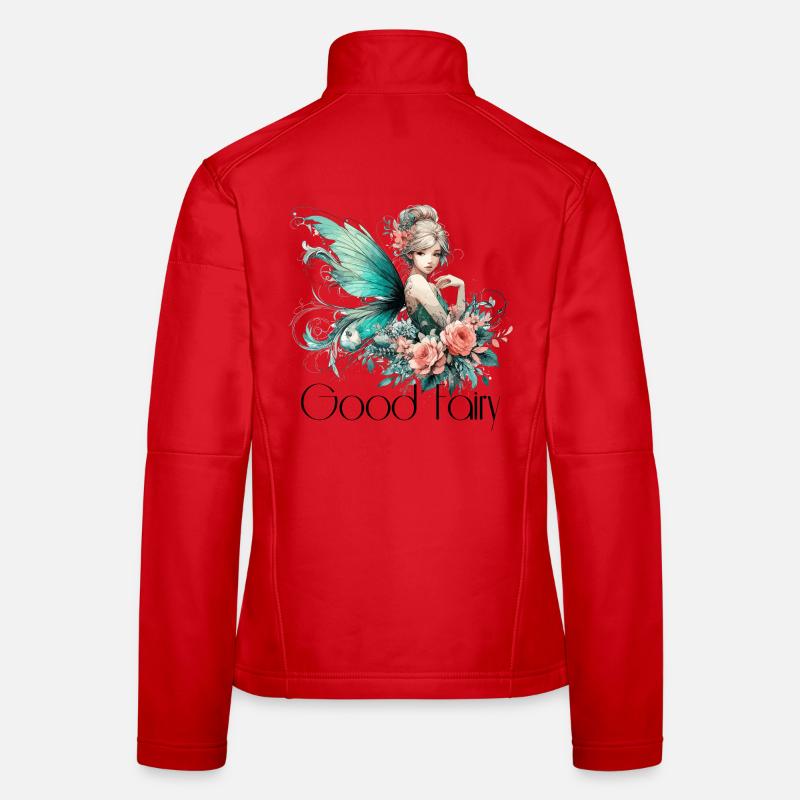 Cadeau de fée marraine Veste en tissu softshell Femme