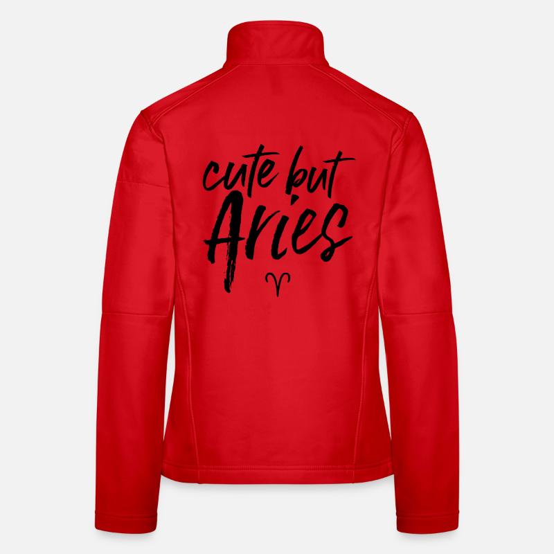 Astro Mignon Mais Bélier Veste en tissu softshell Femme