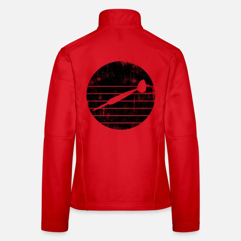 Dard Veste en tissu softshell Femme