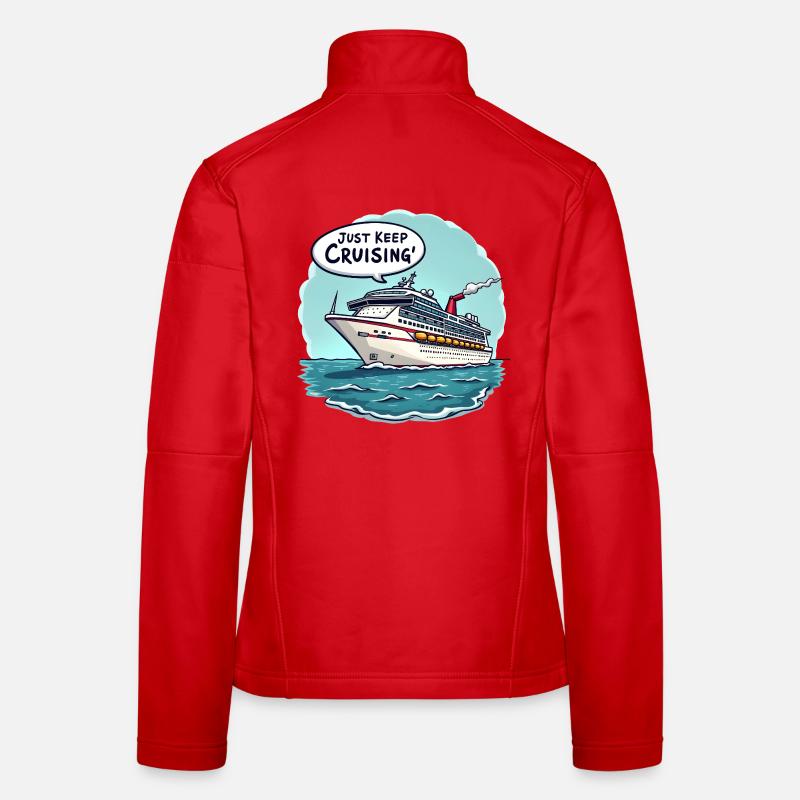 Just Keep Cruising' Frauen Softshelljacke