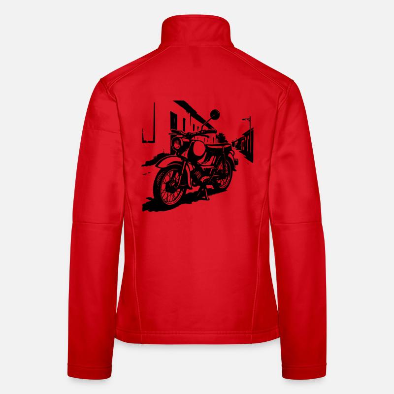 Zweitakt-Legende Oststyle Frauen Softshelljacke