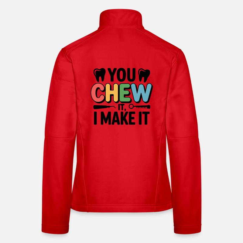 Dental Lab Technician Precision  Women's Softshell Jacket